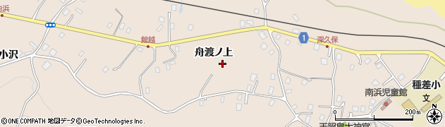 青森県八戸市鮫町舟渡ノ上周辺の地図