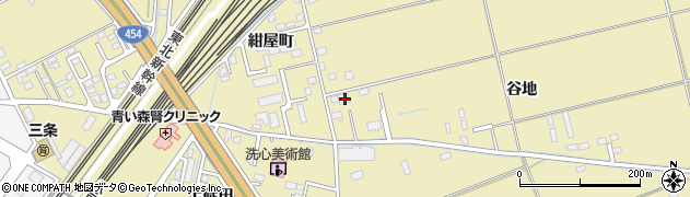 青森県八戸市長苗代谷地2周辺の地図
