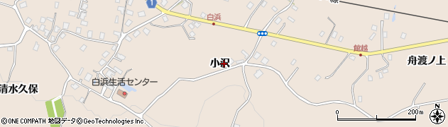 青森県八戸市鮫町（小沢）周辺の地図
