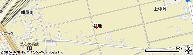 青森県八戸市長苗代（谷地）周辺の地図
