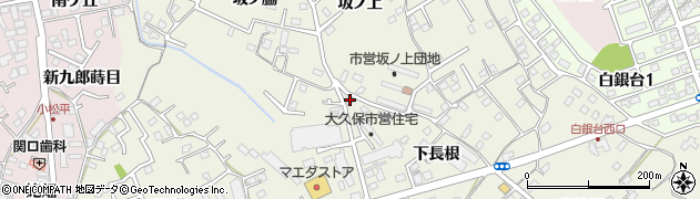 青森県八戸市大久保下長根13周辺の地図