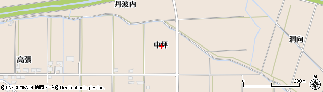 青森県八戸市豊崎町中坪周辺の地図