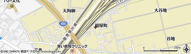 青森県八戸市長苗代紺屋町7周辺の地図