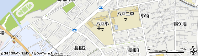 青森県八戸市長根3丁目24周辺の地図