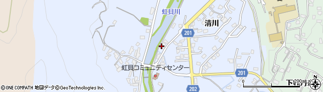 楯岡建具店周辺の地図