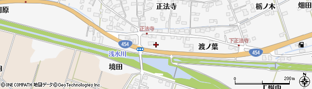 青森県八戸市尻内町渡ノ葉9周辺の地図