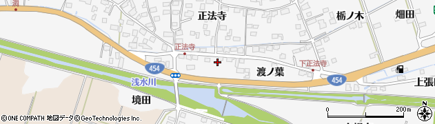 青森県八戸市尻内町渡ノ葉12周辺の地図