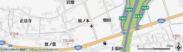 青森県八戸市尻内町畑田10周辺の地図