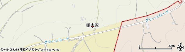 青森県五戸町（三戸郡）切谷内（明夫沢）周辺の地図