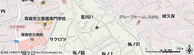 青森県八戸市大久保坂ノ上1周辺の地図
