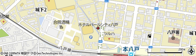 ホテルパールシティ八戸周辺の地図