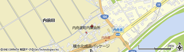 青森県八戸市長苗代内舟渡28周辺の地図