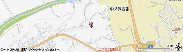 青森県三戸郡五戸町倉石石沢境周辺の地図
