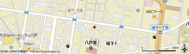 バンザイサービス八戸周辺の地図