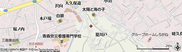 青森県八戸市大久保夏川戸19周辺の地図