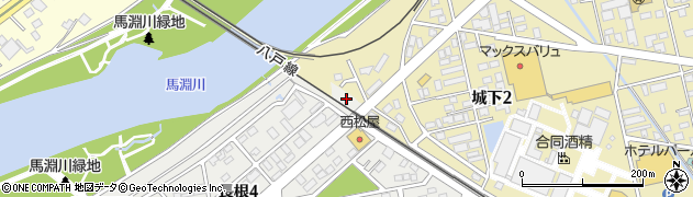 青森県八戸市売市（滝）周辺の地図