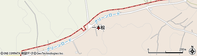青森県八戸市豊崎町（一本松）周辺の地図