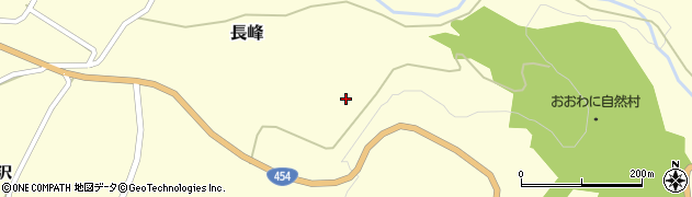 青森県大鰐町（南津軽郡）長峰（駒木沢）周辺の地図