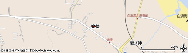 青森県八戸市鮫町（姥懐）周辺の地図