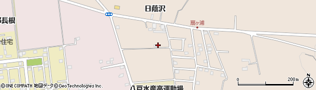 青森県八戸市鮫町金屎周辺の地図
