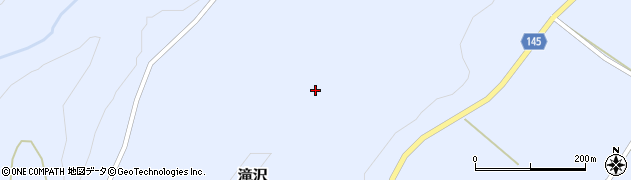 青森県十和田市滝沢（下モ平）周辺の地図