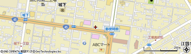どんぶり屋台 かつてん 八戸城下店周辺の地図
