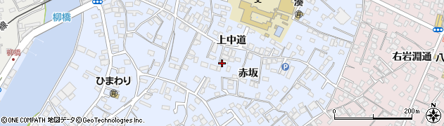 青森県八戸市湊町周辺の地図