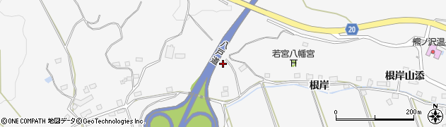 青森県八戸市尻内町（根岸山添）周辺の地図