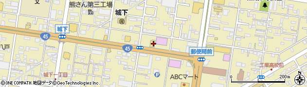 無添くら寿司 八戸城下店周辺の地図
