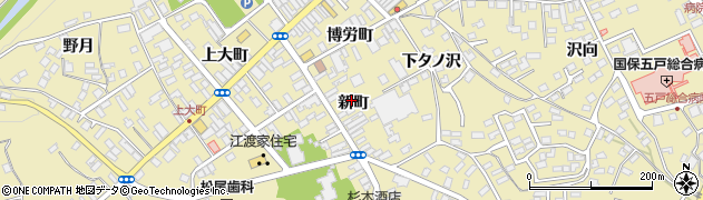 松乃湯周辺の地図
