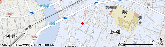 青森県八戸市湊町久保5周辺の地図