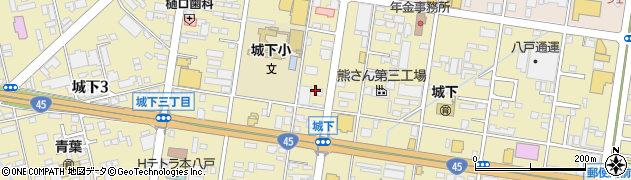 株式会社電技パーツ　八戸支店周辺の地図