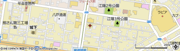 青森トヨペット八戸城下店周辺の地図