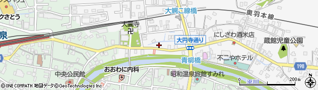 米倉・美容室周辺の地図