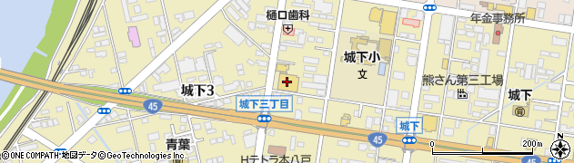 ネッツトヨタ青森ツインプラザ城下店周辺の地図