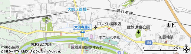 京子美容室周辺の地図