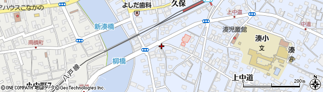 青森県八戸市湊町久保13周辺の地図