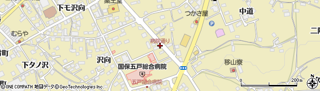 病院通り周辺の地図