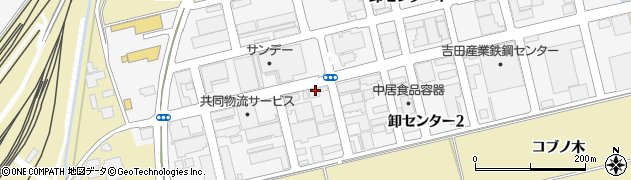 株式会社みちのくクボタ八戸店周辺の地図