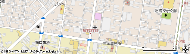東北労働金庫八戸支店周辺の地図
