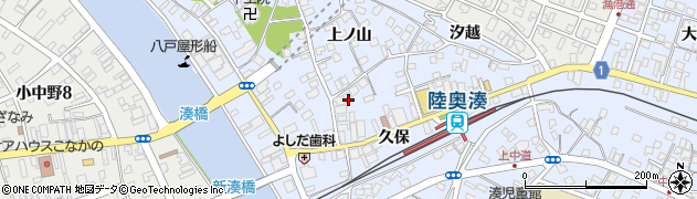 青森県八戸市湊町久保32周辺の地図