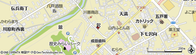 中村畳工店周辺の地図
