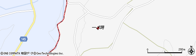 青森県五戸町（三戸郡）倉石石沢（一ノ坪）周辺の地図