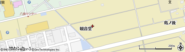 青森県八戸市長苗代（観音堂）周辺の地図