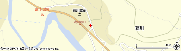 青森県平川市切明山下22周辺の地図