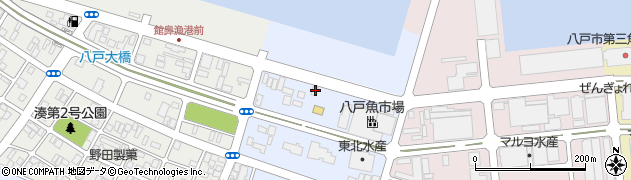 青森県八戸市湊町大沢34周辺の地図