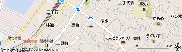青森県八戸市鮫町忍町31周辺の地図