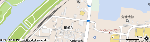 八戸液化ガス株式会社　沼舘灯油センター周辺の地図