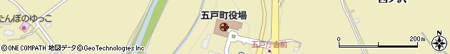 青森県三戸郡五戸町周辺の地図