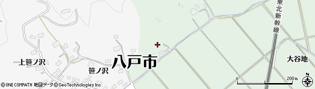 青森県八戸市河原木（大久保）周辺の地図